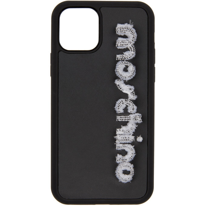 Moschino Black Logo Iphone 11 Pro Case Moschino