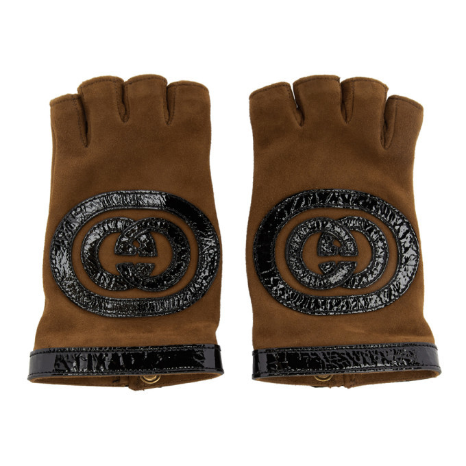 gucci fingerless gloves