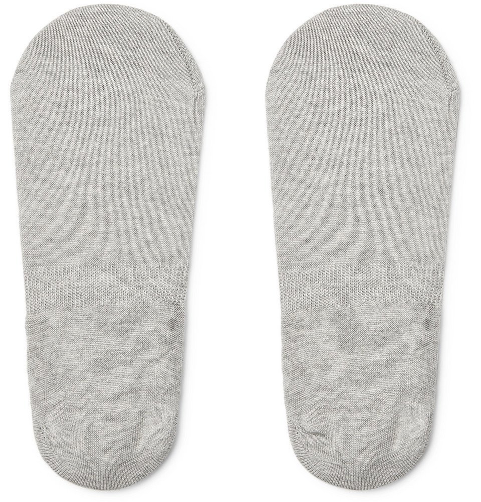 Beams Plus - Mélange Wool No-Show Socks - Men - Gray Beams Plus