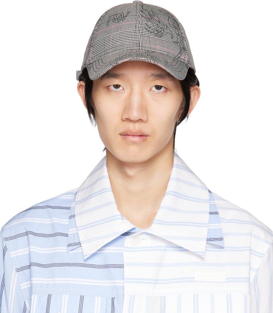 Feng Chen Wang Black & White Phoenix Baseball Cap Feng Chen Wang