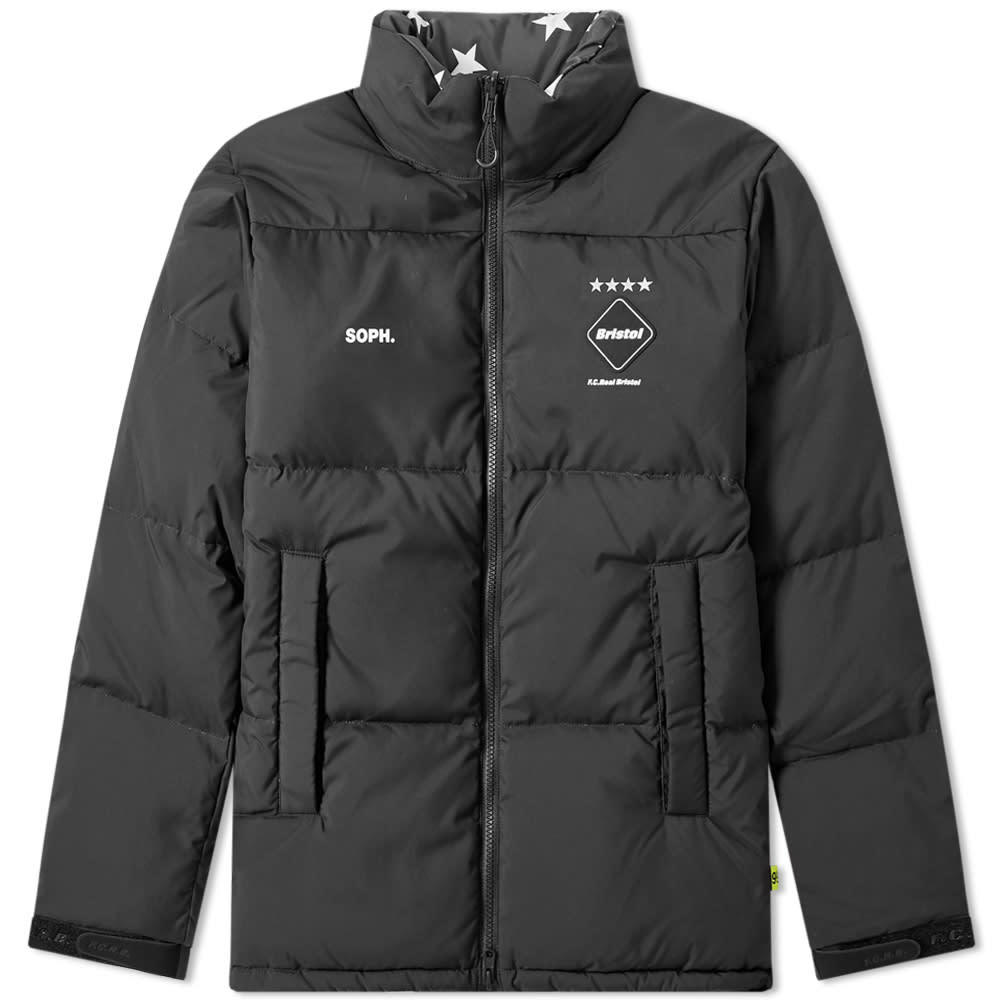 F.C. Real Bristol Reversible Down Jacket Black F.C. Real Bristol