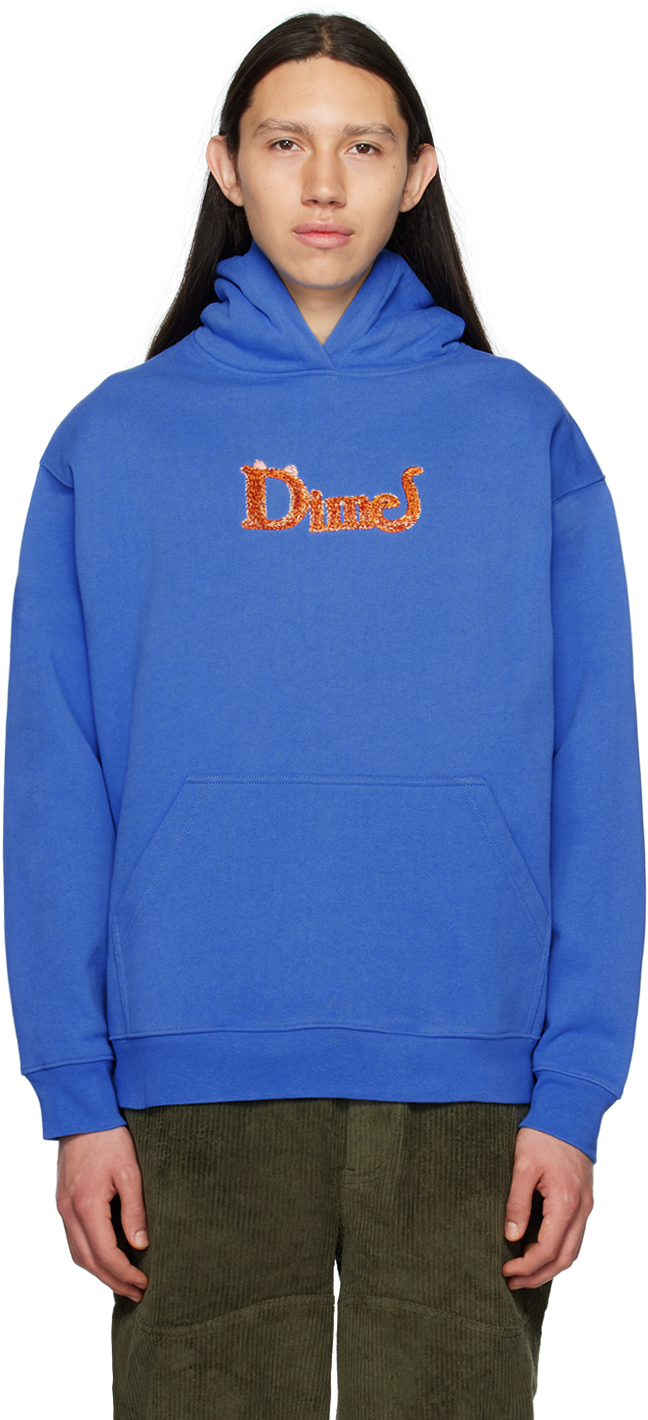 Dime Blue Classic Cat Hoodie Dime