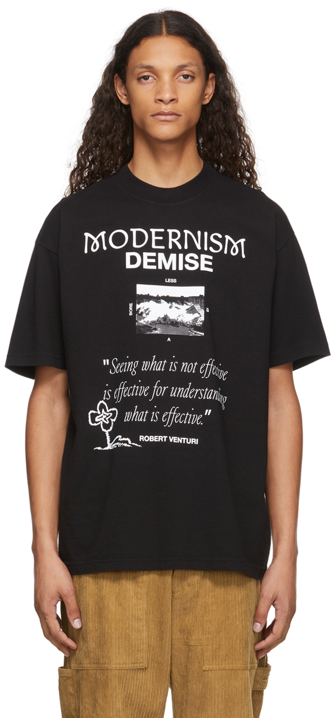 Jam Black Postmodern T-Shirt James Perse