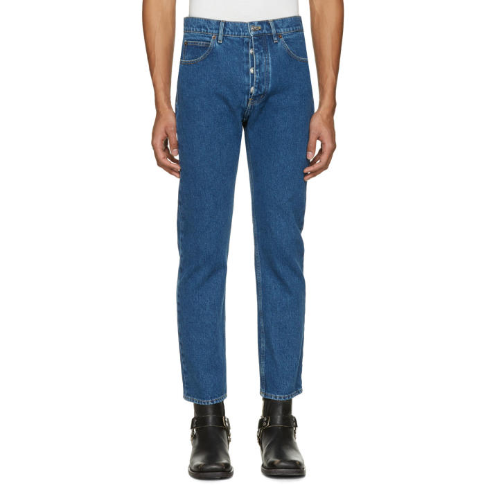 balenciaga blue jeans