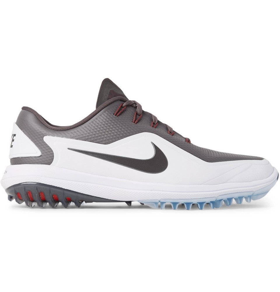 Coated-Mesh Golf Shoes - Gray Nike Golf