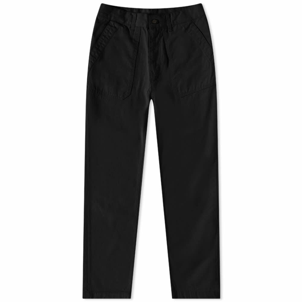 Uniform Bridge Men's Cotton Fatigue Pant in Black Uniform Bridge