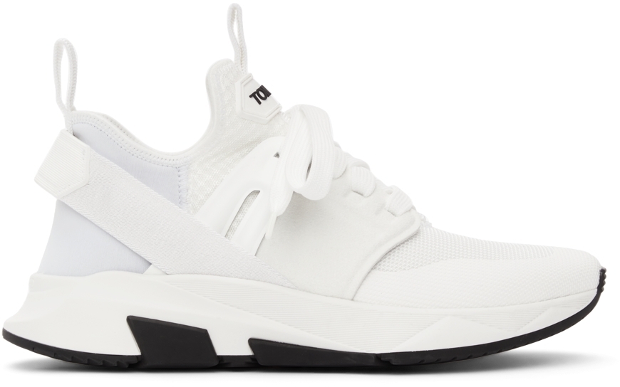 TOM FORD White Jago Sneakers TOM FORD