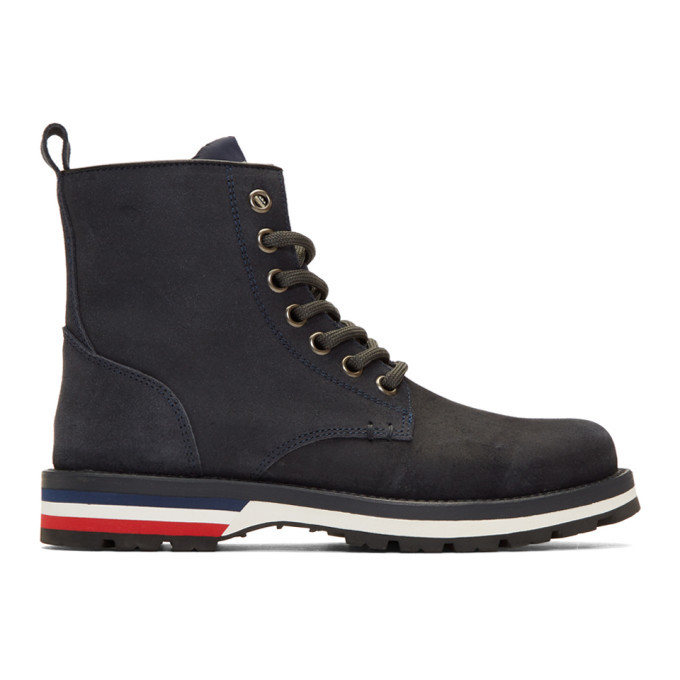Moncler Navy New Vancouver Boots Moncler