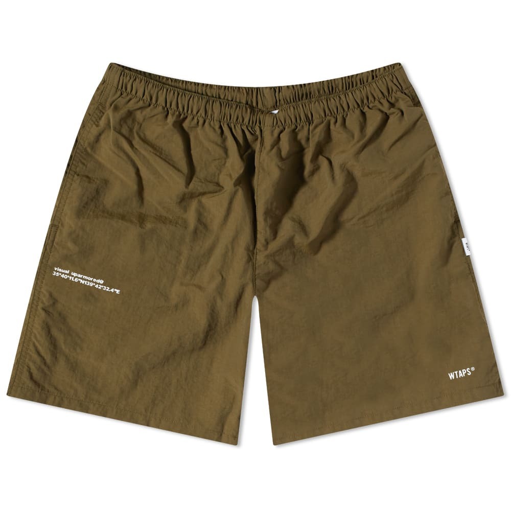 WTAPS - Straight-Leg Logo-Appliquéd Cotton-Blend Cargo Shorts