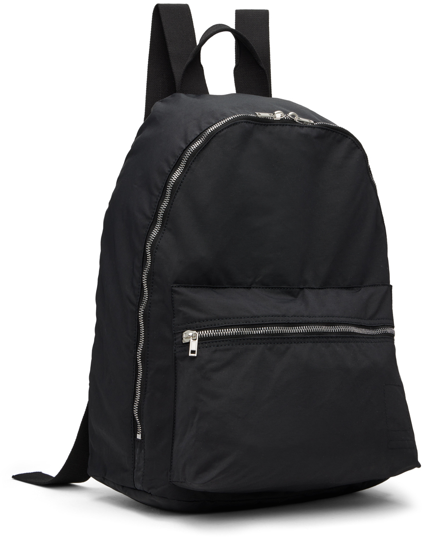 Rick Owens Drkshdw Black Nylon Backpack Rick Owens Drkshdw