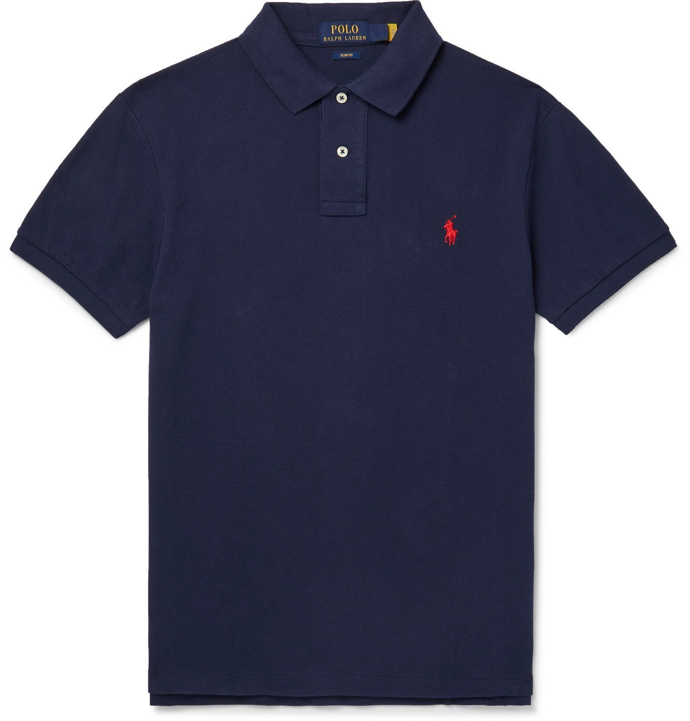 ralph lauren slim fit pique shirt