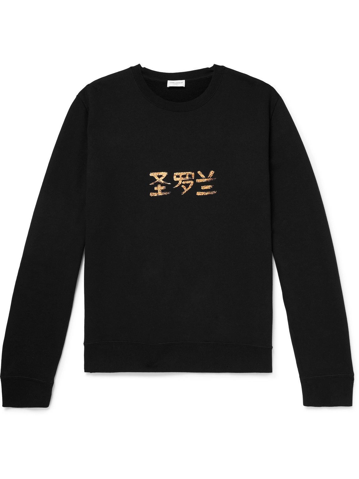 Saint Laurent Women's Sweatshirt Black