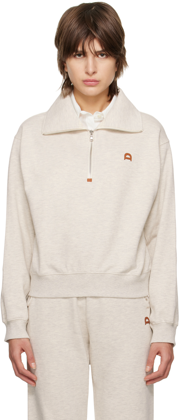 Dunst Gray HalfZip Sweatshirt