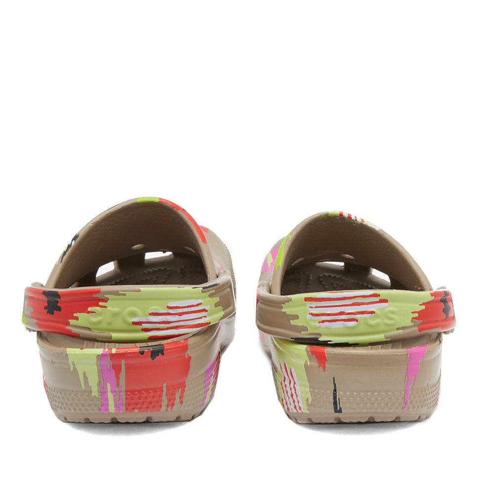 Crocs Classic IKAT Clog in Mushroom/Multi Crocs