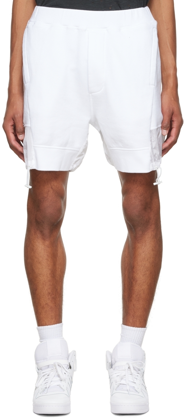 Dsquared2 White Cotton Shorts Dsquared2