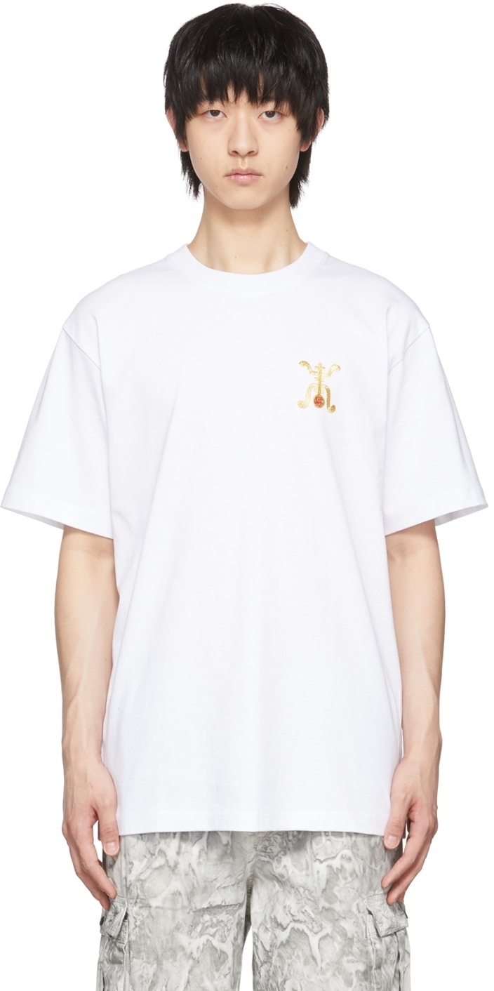 Clot White Cotton T-Shirt CLOT