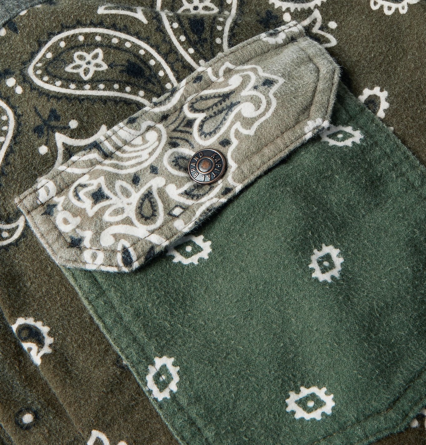 bandana overshirt