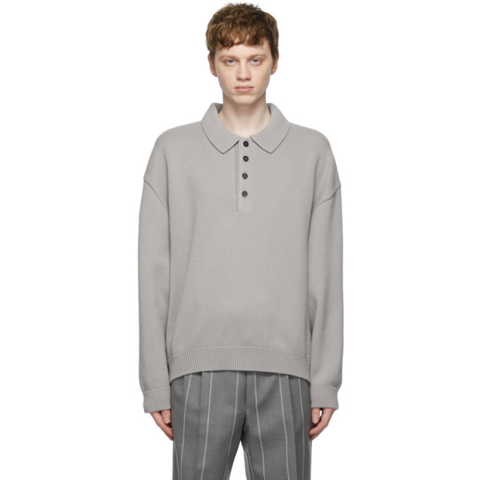 fear of god zegna wool polo