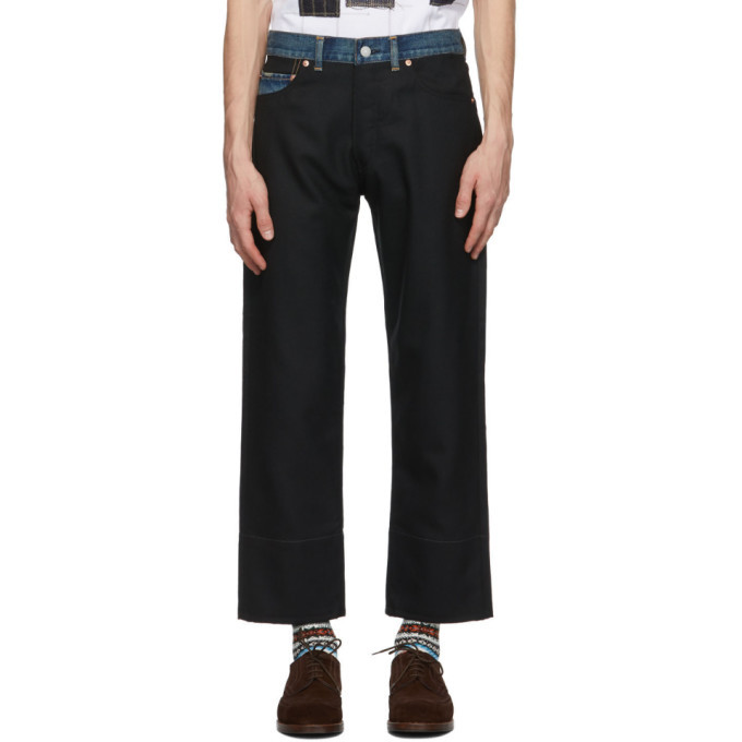 levi's ribcage selvedge jeans