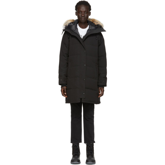 canada goose shelburne parka black label