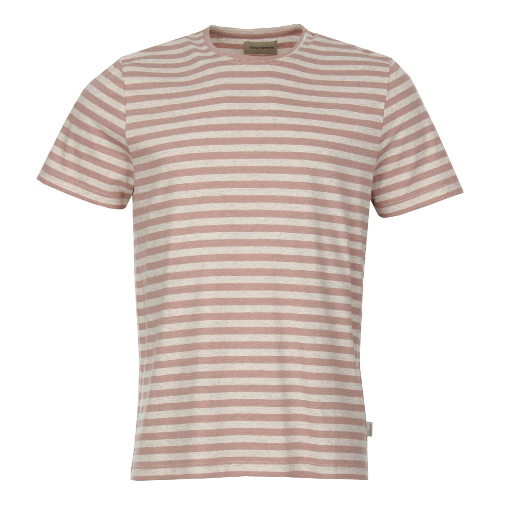 Conduit T Shirt - Pink Stripe
