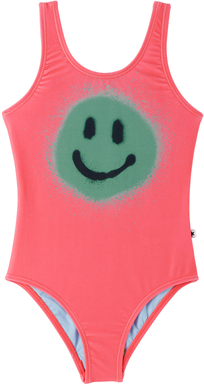 Molo Kids Pink Nika OnePiece Swimsuit Molo