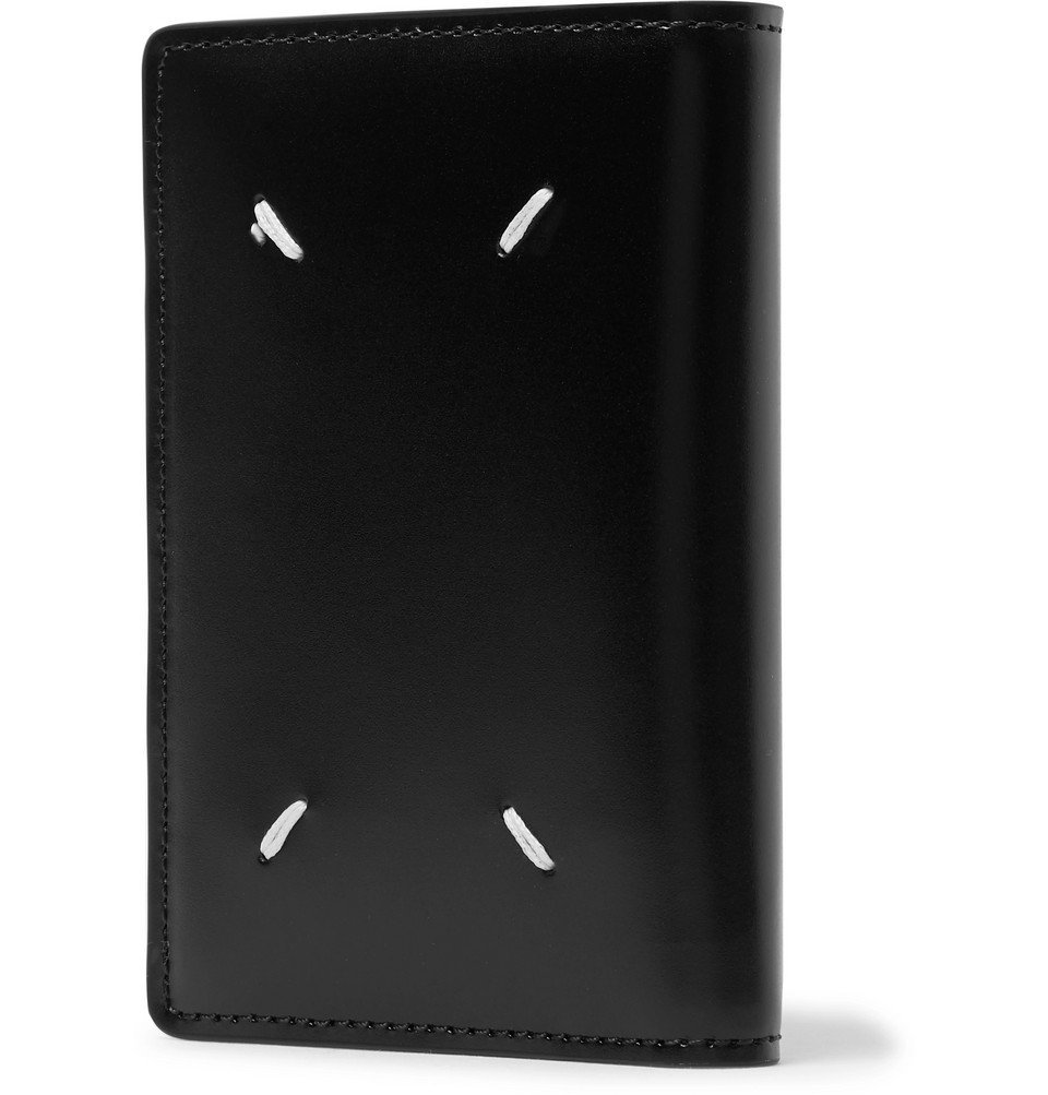 Maison Margiela - Leather Bifold Cardholder - Black Maison Margiela