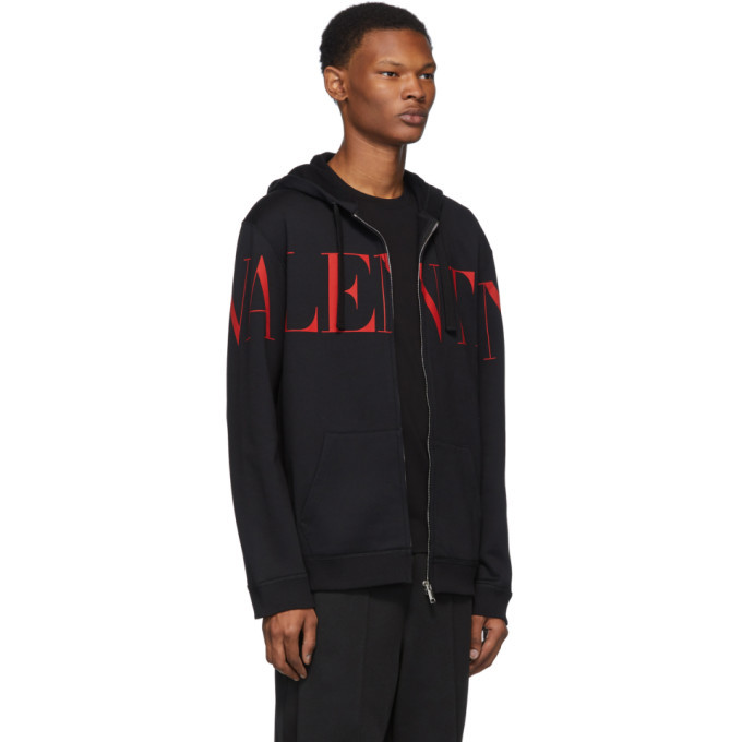 valentino red hoodie