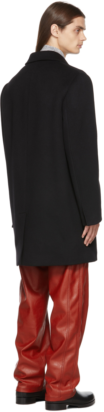 1017 ALYX 9SM Black Wool Classic Formal Coat