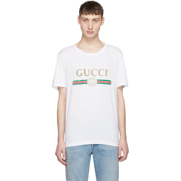 gucci classic logo t shirt