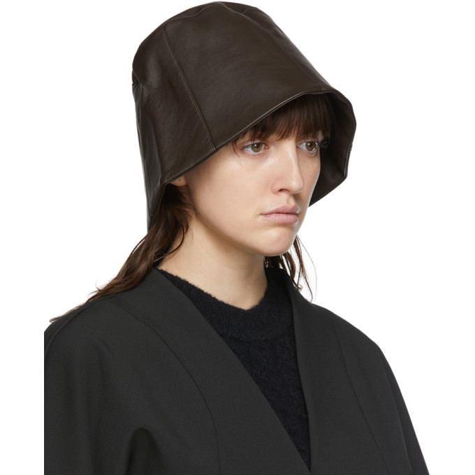 LOW CLASSIC Brown Logo Bucket Hat Low 
