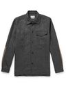 Oliver Spencer - Avery Morefields Two-Tone Cotton-Flannel Overshirt - Gray