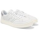 New Balance - CT400 Suede-Trimmed Full-Grain Leather Sneakers - White