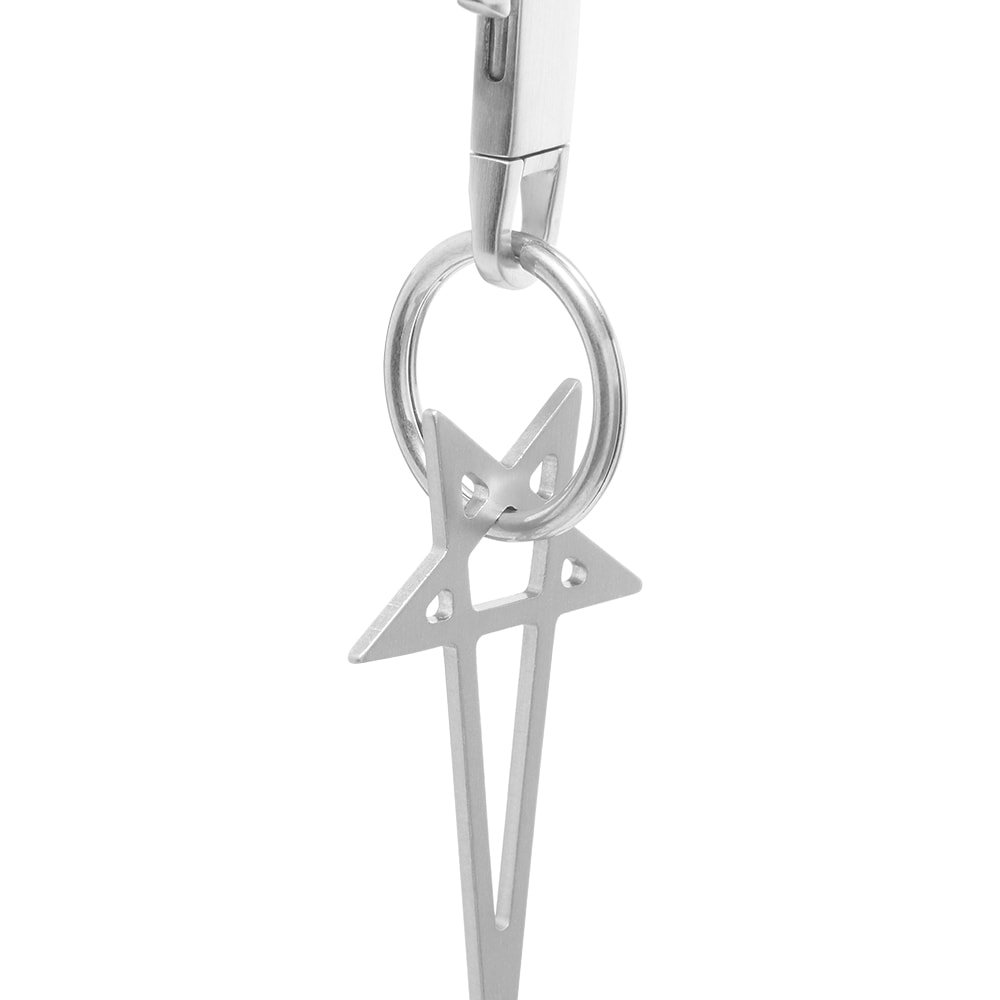 Rick Owens pentagram keychain SS20 LARGE 想像を超えての 50%割引