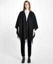 Brooks Brothers Women's Cashmere Ruana Scarf | Black