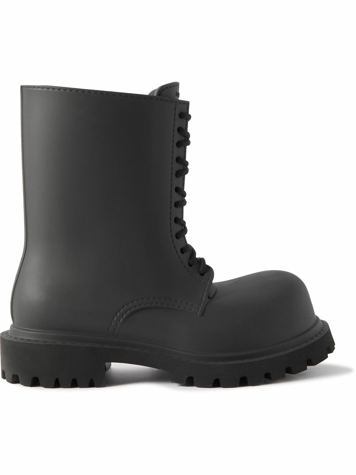 Balenciaga EVA LaceUp Boots Black Balenciaga