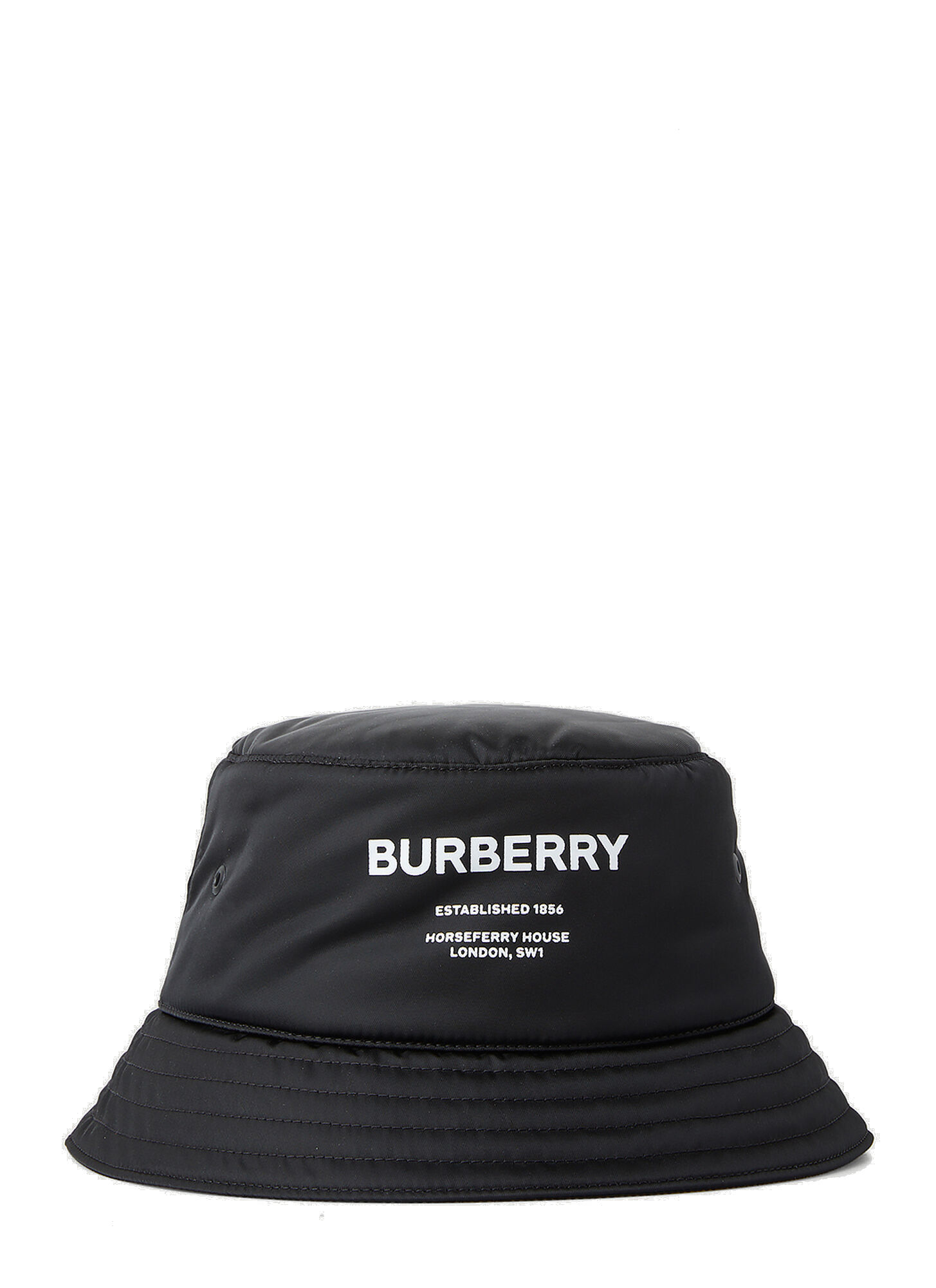 black burberry bucket hat