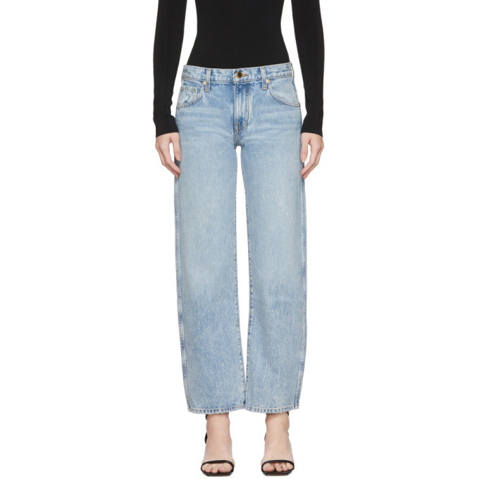 Khaite Blue The Kerrie Jeans Khaite