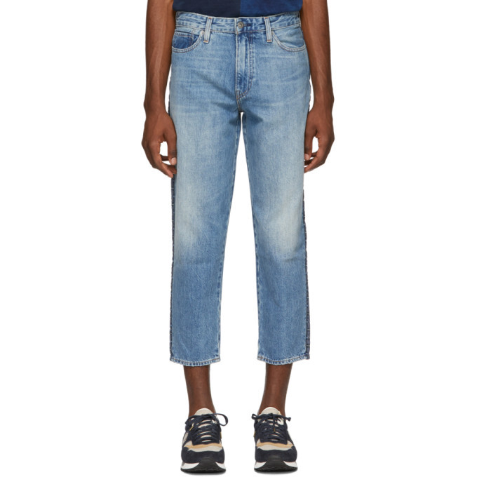 Levis Made and Crafted Blue Draft Taper Jeans Levis Made and Crafted