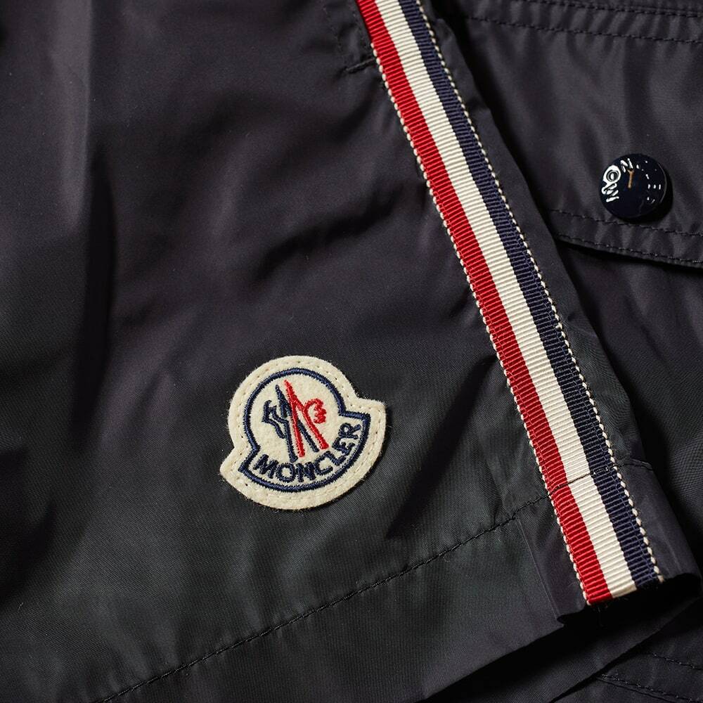 Moncler Men's Logo Swim Short in Navy Moncler