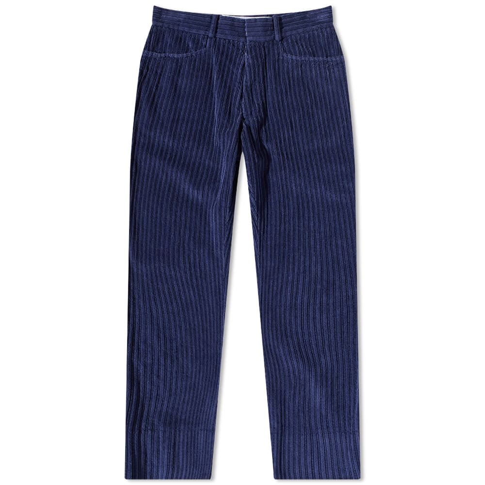 Maison Margiela Men's Corduroy Pant in Navy Maison Margiela