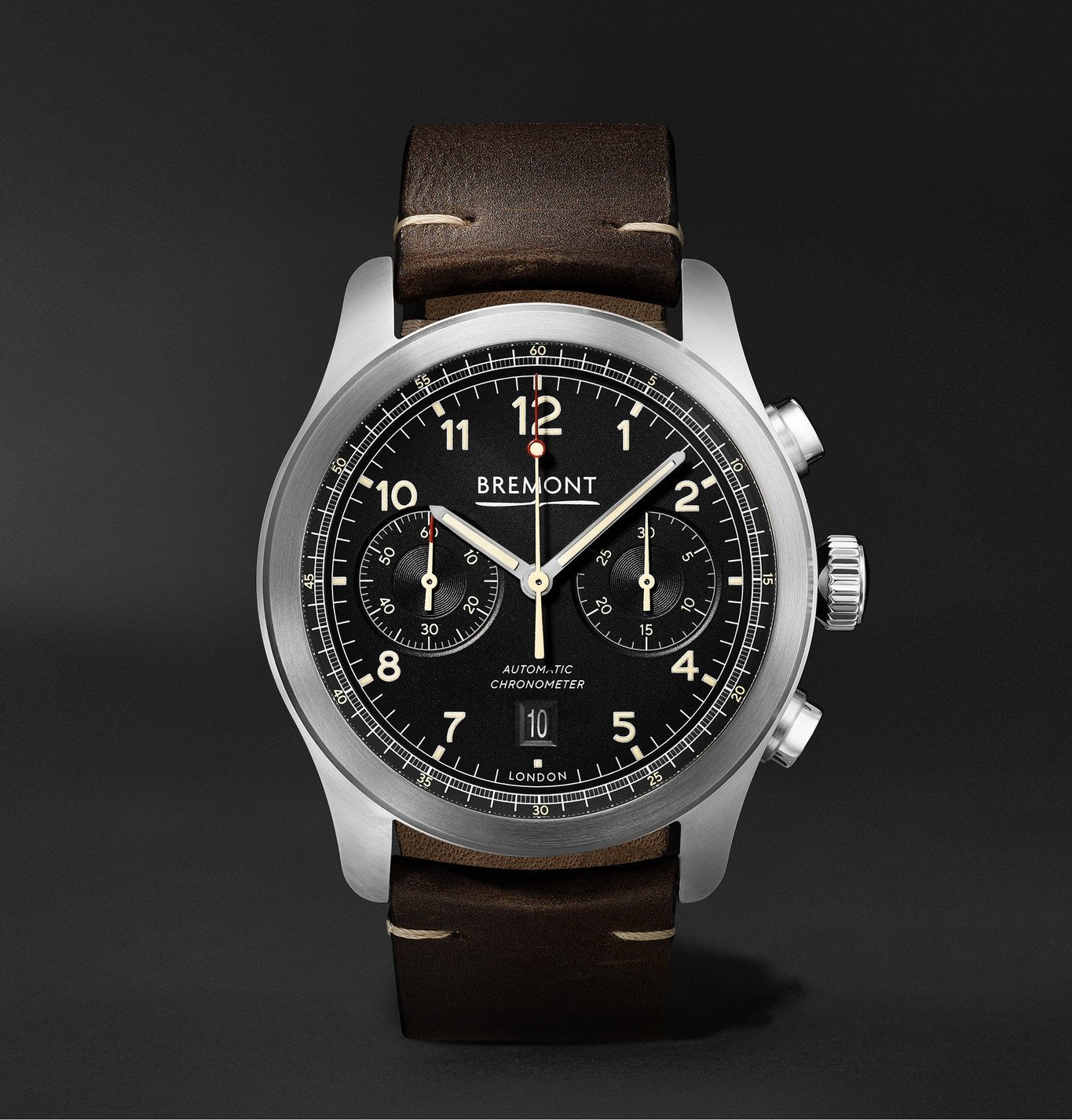 Bremont - ALT1-C Griffon Automatic Chronograph 43mm Stainless Steel and ...