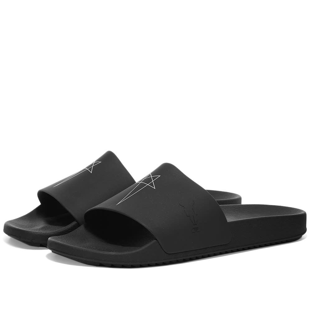 Rick Owens DRKSHDW Pentagram Pool Slide Rick Owens