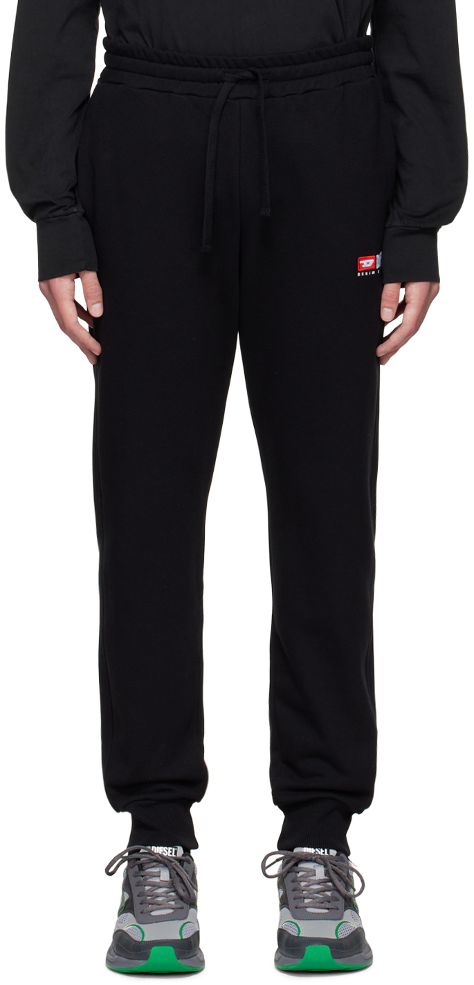 Diesel Black PTaryDiv Lounge Pants Diesel