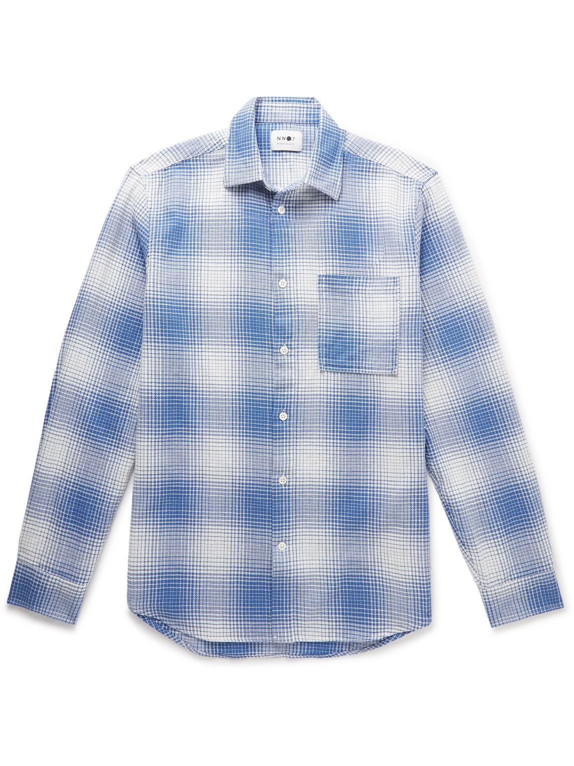 Arne Checked Cotton-Flannel Shirt 