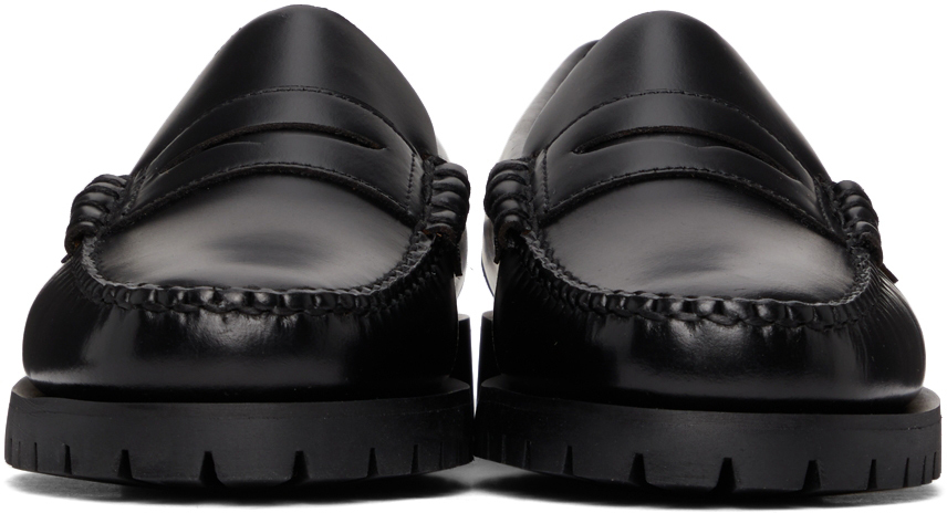 Sebago Black Dan Lug Loafers Sebago