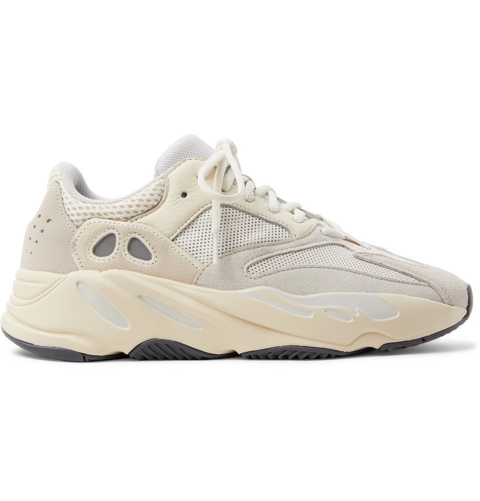 adidas Originals - Yeezy Boost 700 Suede, Leather and Mesh Sneakers ...