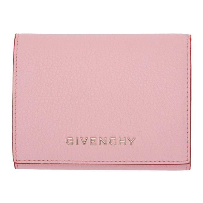 Givenchy Pink Pandora Trifold Wallet 
