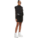032c Black Puffered Miniskirt