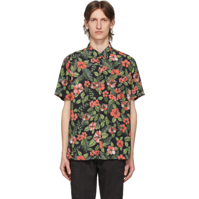 hugo boss hawaiian shirt